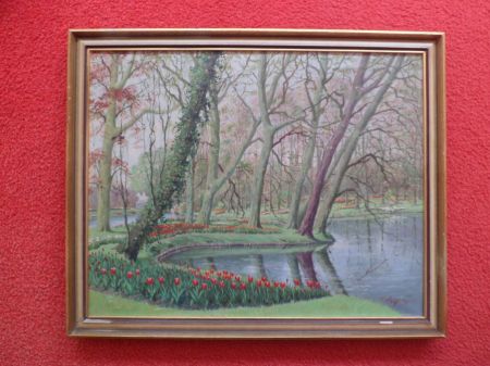 Volmer.Pieter Volmer (1890-1975).De Keukenhof Lisse.